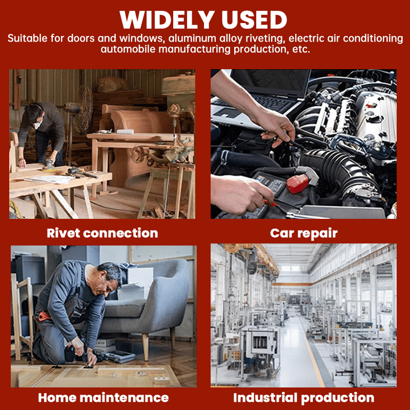 Pro-Grade Electric Rivet Gun Adapter – Turn Your Drill into a Riveting Beast