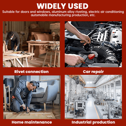 Pro-Grade Electric Rivet Gun Adapter – Turn Your Drill into a Riveting Beast