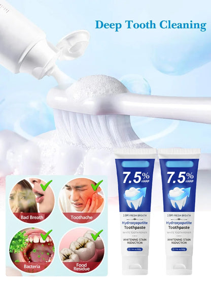 [Instant Repair Toothpaste] 7.5% Nano Hydroxyapatite Toothpaste