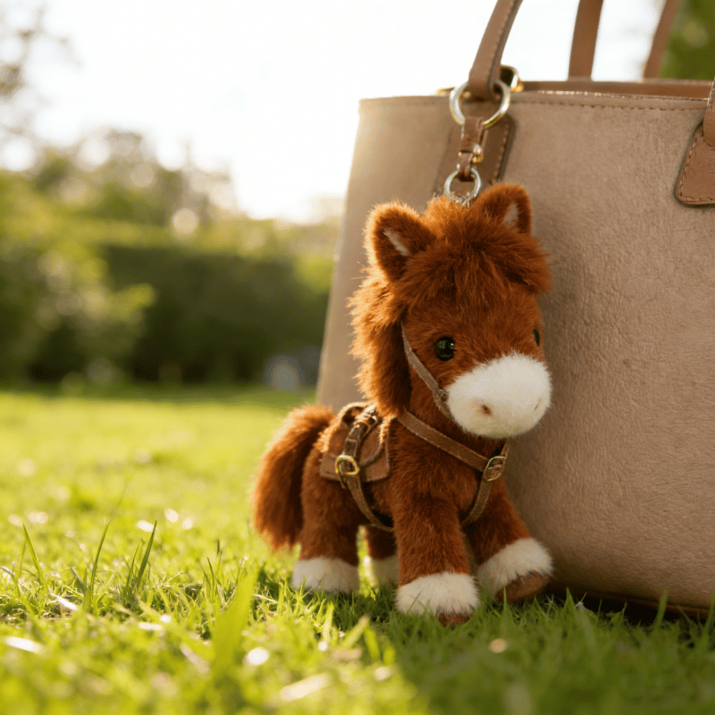 🐎✨Last Day 50% OFF - Ponytata Plush Pony Bag Charm and Keychain 🔥2026 Year of the Horse Gift 🎁Perfect for Lovers, Family & Kids!