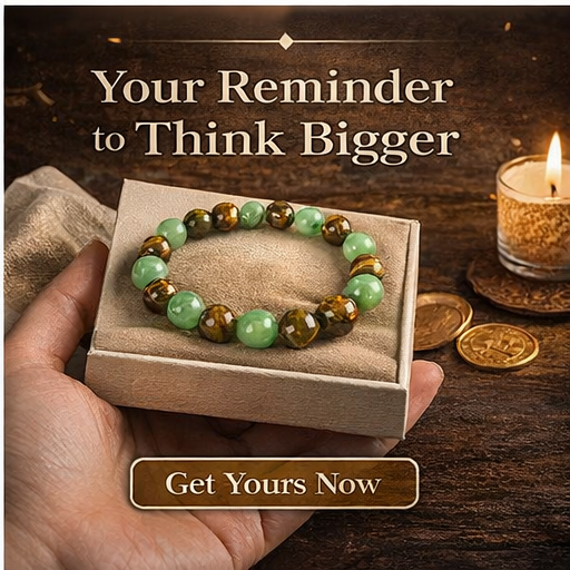 1pc Arpurraina Money Attraction Bracelet with Green Aventurine & Tiger Eye