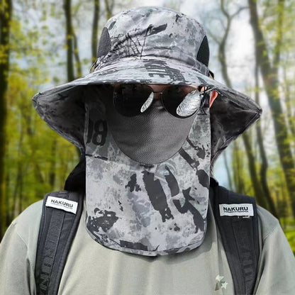 🎁Buy 1 Get 1 Free🎁Spring/Summer Fisherman's Hat Detachable Outdoor Fishing Face Covering Neck Protection