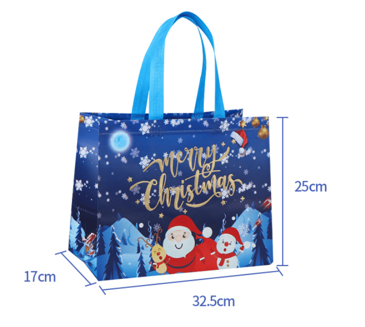 🛍️Christmas Gift Bags With Assorted Patterns - Perfect For Holiday Gifting🎁