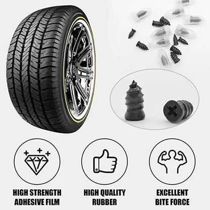 🔥Tire Repair Nails Kit for Car/Motorcycle/Truck – Fast Self-Service Tire Repair Tools