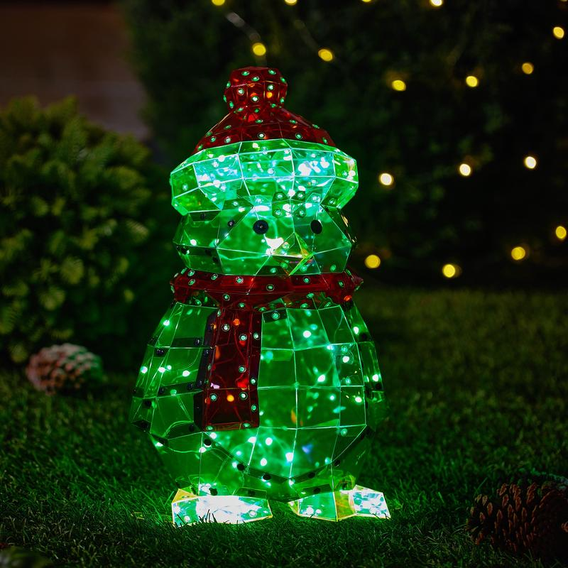 Kringle Express Jumbo In/Outdoor Holographic Figure w/Remote