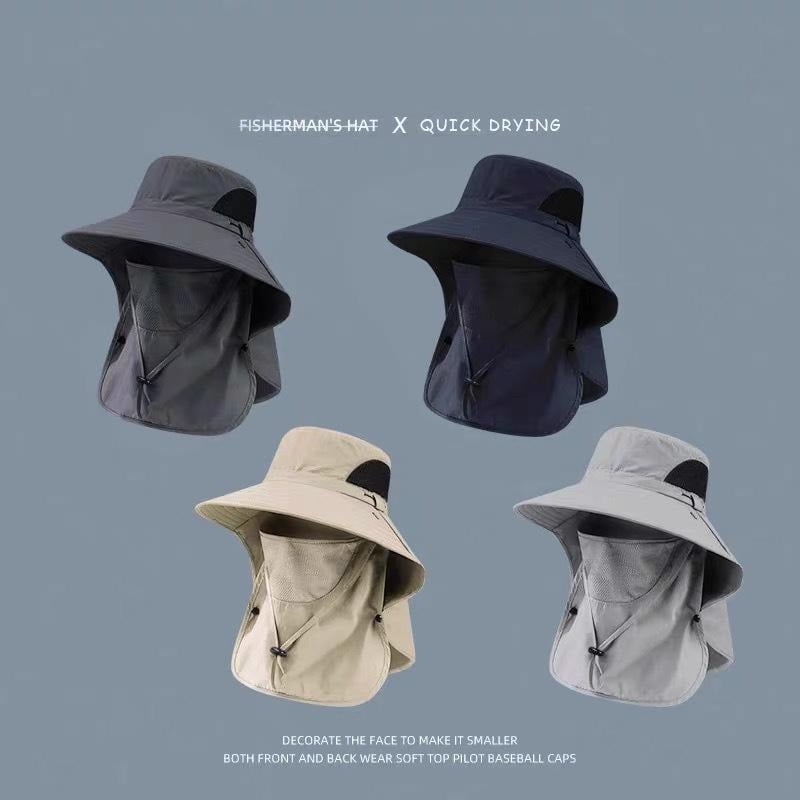 🎁Buy 1 Get 1 Free🎁Spring/Summer Fisherman's Hat Detachable Outdoor Fishing Face Covering Neck Protection