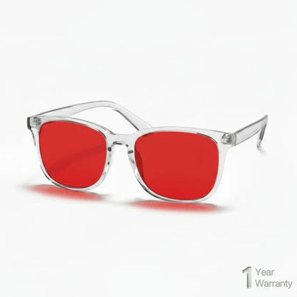 Unisex Red Lens Blue Light Glasses