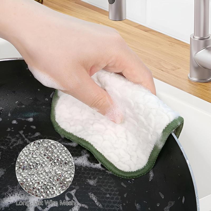 10 Pcs Multipurpose Wire Dishwashing Rags