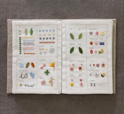❤️Beginner-Friendly🪡Stitch Book 📖with 106 different stitches