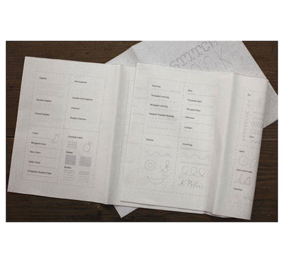 ❤️Beginner-Friendly🪡Stitch Book 📖with 106 different stitches