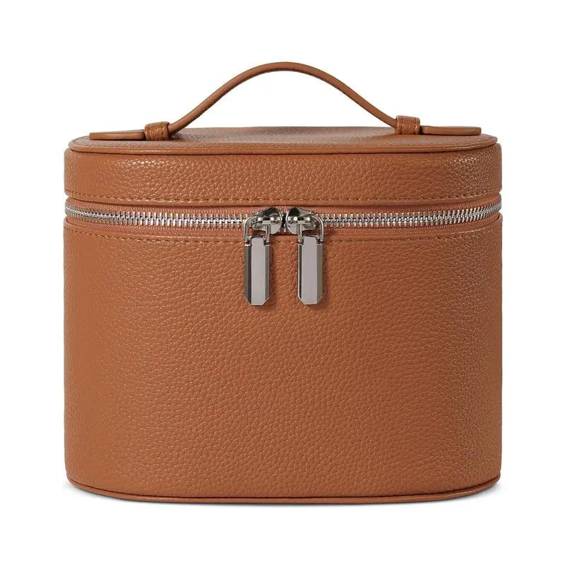 [Travel Toiletry Cosmetic Case] for Women Girls, Portable Vanity Storage Box