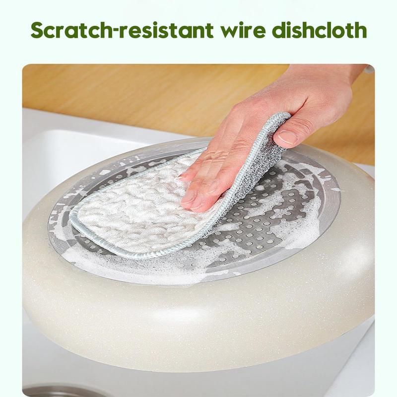 10 Pcs Multipurpose Wire Dishwashing Rags