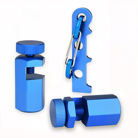 Tall Stair Gauges for Framing Square – Hexagonal Stable Lock with Holder & Hook for Carpentry & Circular Saw