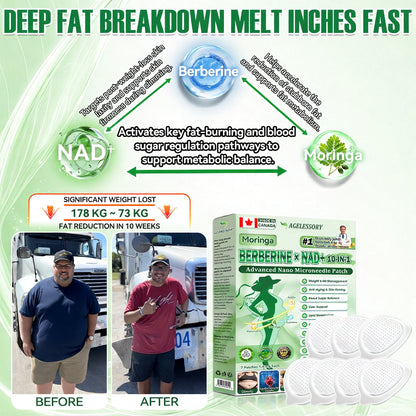 💖💖 AGELESSORY® 𝙈𝒐𝒓𝒊𝒏𝒈𝗮 · 𝗕𝗲𝗿𝗯𝐞𝐫𝐢𝐧𝙚 × 𝙉𝑨𝑫+ 𝟏𝟎-𝙞𝙣-𝟏 𝘼𝒅𝒗𝒂𝒏𝒄𝒆𝐝 𝐍𝐚𝐧𝙤 𝙈𝙞𝙘𝙧𝙤𝙣𝒆𝒆𝒅𝒍𝐞 𝐏𝐚𝐭𝙘𝙝(𝐉𝐮𝐬𝐭 𝐨𝐧𝐜𝐞 𝐚 𝐝𝐚𝐲, 𝐯𝐢𝐬𝐢𝐛𝐥𝐞 𝐜𝐡𝐚𝐧𝐠𝐞𝐬 𝐢𝐧 𝟕 𝐝𝐚𝐲𝐬） ✅ 𝐅𝐨𝐫 𝐨𝐛𝐞𝐬𝐢𝐭𝐲, 🅛🅞🅞🅢🅔 🅢🅚🅘🅝,𝐝𝐢𝐚𝐛𝐞𝐭𝐞𝐬, 𝐬𝐥𝐞𝐞𝐩 𝐚𝐩𝐧𝐞𝐚, 𝐣𝐨𝐢𝐧𝐭 𝐢𝐬𝐬𝐮𝐞𝐬, 𝐚𝐧𝐝 𝐦𝐨𝐫𝐞