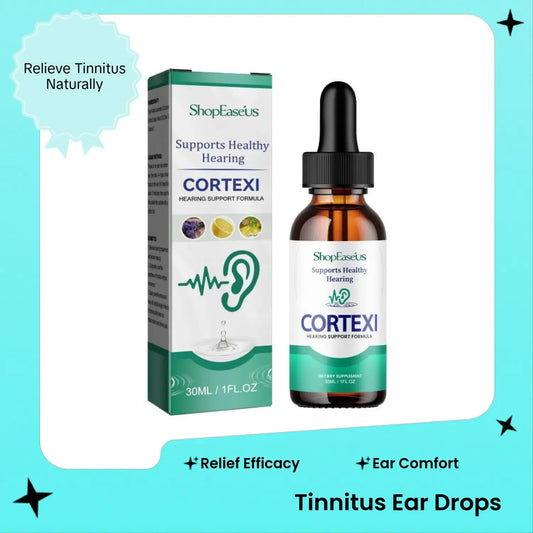 ShopEaseUS Tinnitus Ear Drops for Clear Ears and Ultimate Comfort – Unlock Instant Relief from Tinnitus and Ear Discomfort🎶