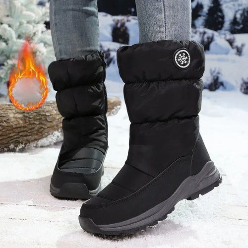 🔥LAST DAY 49%OFF🔥Women's High Quality Winter Mid-Calf Snow Boots