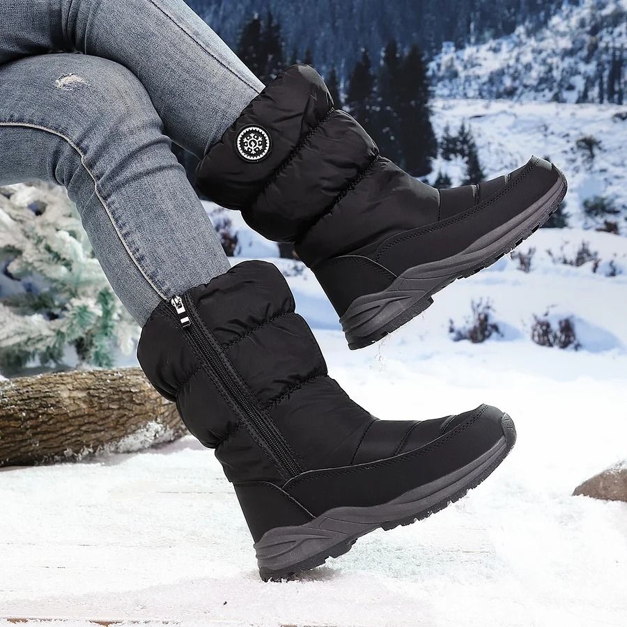 🔥LAST DAY 49%OFF🔥Women's High Quality Winter Mid-Calf Snow Boots