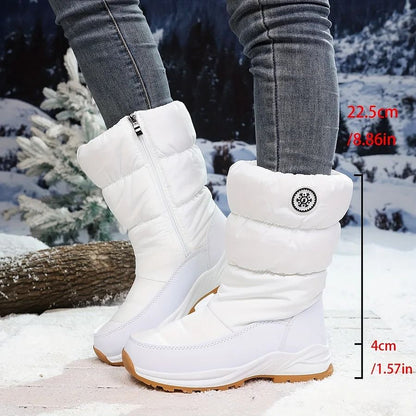 🔥LAST DAY 49%OFF🔥Women's High Quality Winter Mid-Calf Snow Boots